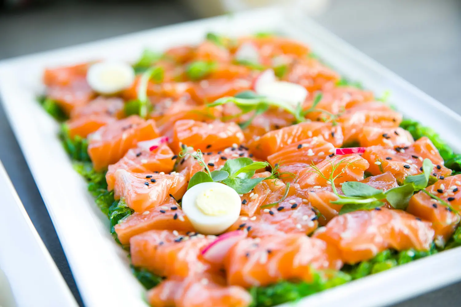 Fischgericht von Aroma Catering