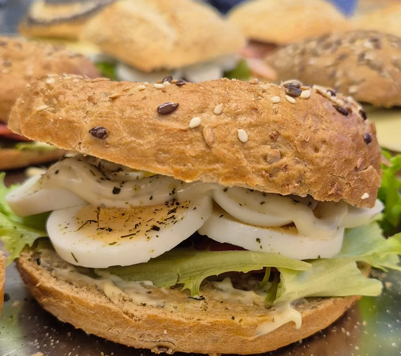 Burger von Aroma Catering  